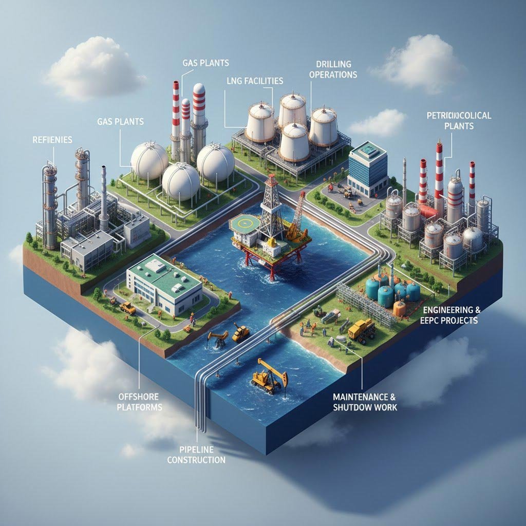 Oil & Gas Manpower Supplier in Qatar