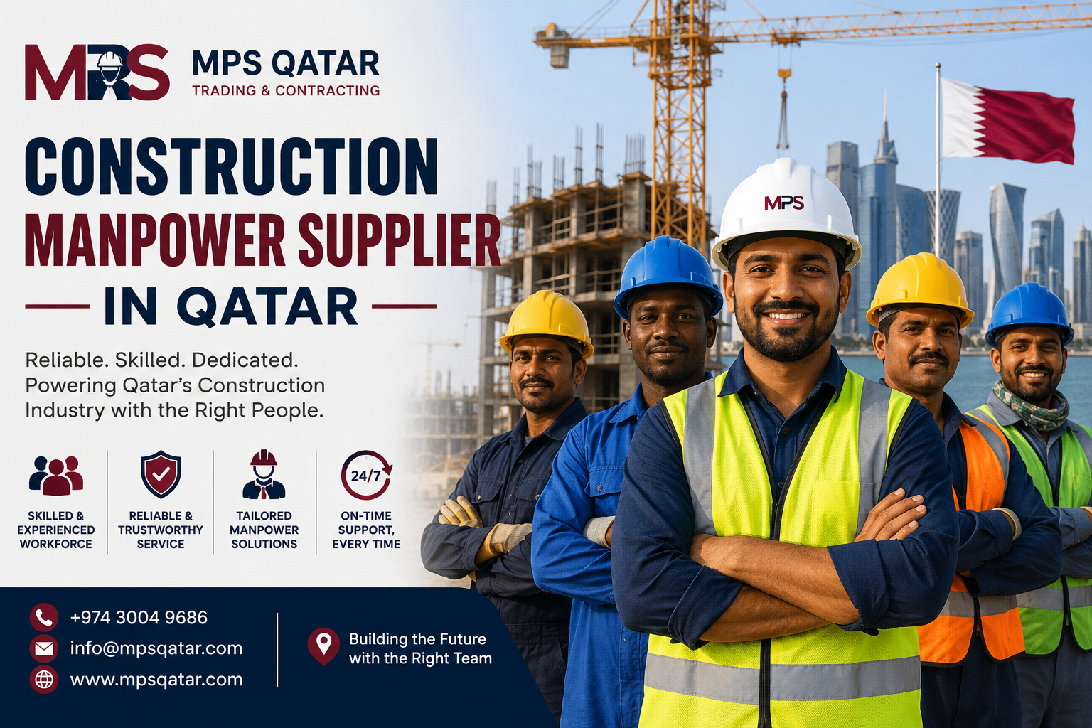 Construction Manpower Supplier in Qatar