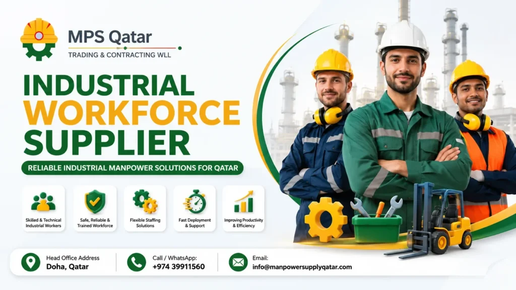 Industrial Workforce Supplier: Reliable Industrial Manpower Solutions for Businesses in Qatar