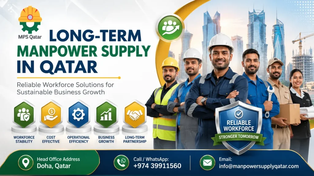 Long-Term Manpower Supply in Qatar: Reliable Workforce Solutions for Sustainable Business Growth