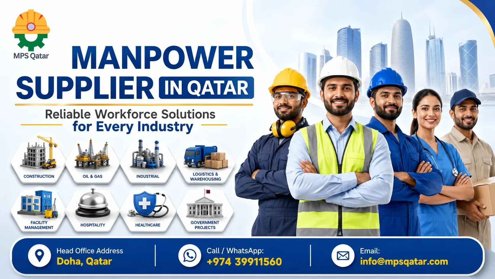 Manpower Supplier in Qatar: Reliable Workforce Solutions for Every Industry