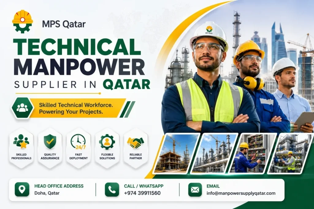 Technical Manpower Supplier: Expert Technical Workforce Solutions for Businesses in Qatar