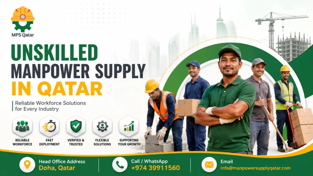 Unskilled Manpower Supply in Qatar: Reliable Workforce Solutions for Every Industry