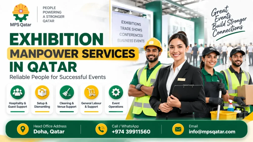 Exhibition Manpower Services in Qatar for Successful Business Events